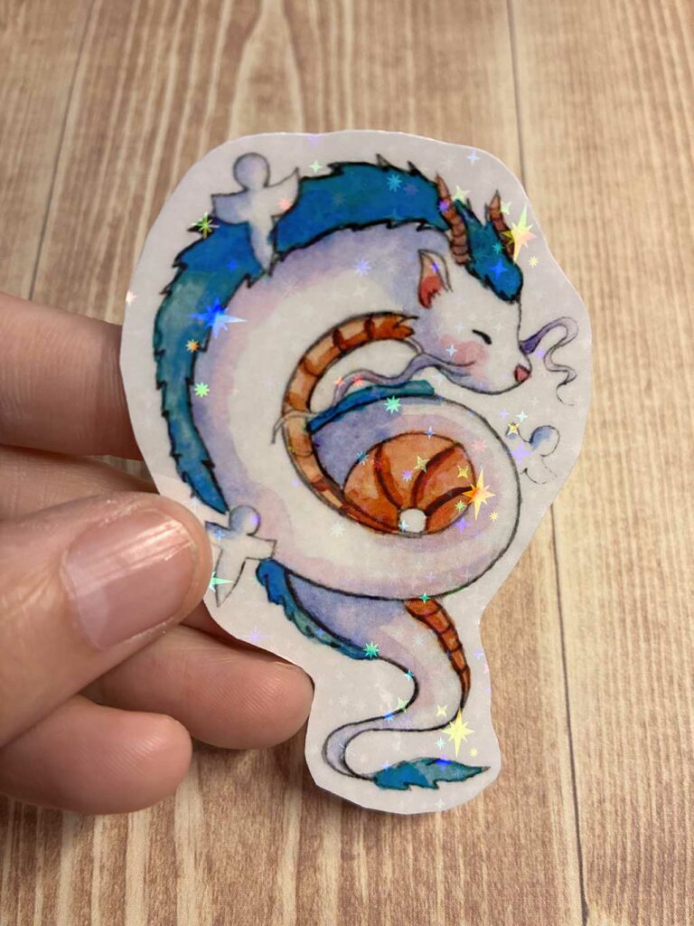 Sticker Haku Cupcanvas