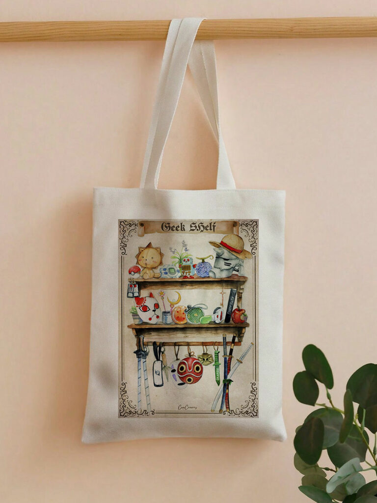 Totebag CupCanvas Geek