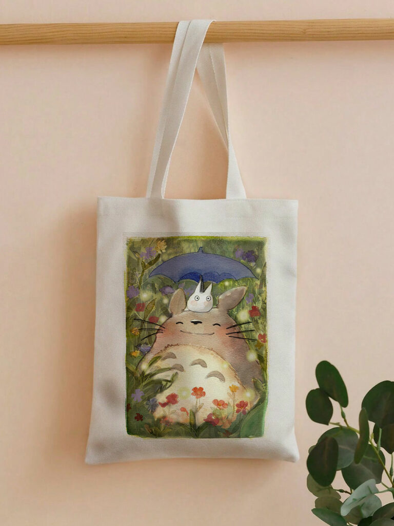 Totebag CupCanvas Totoro