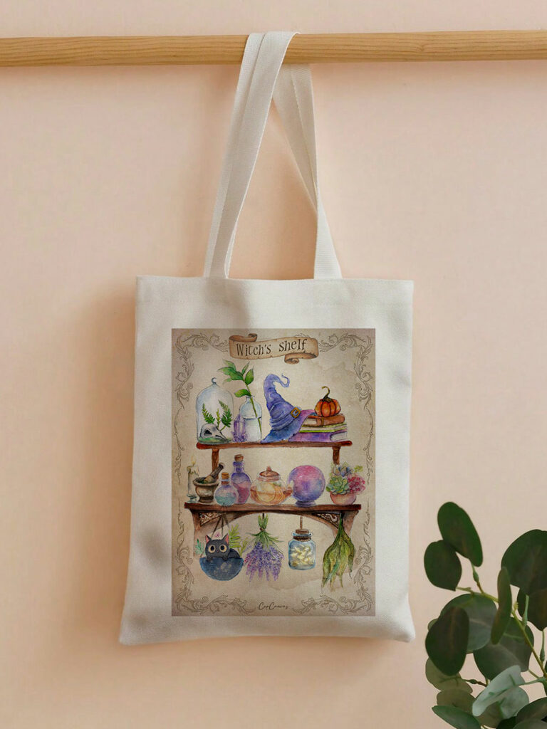 Totebag CupCanvas Brujas