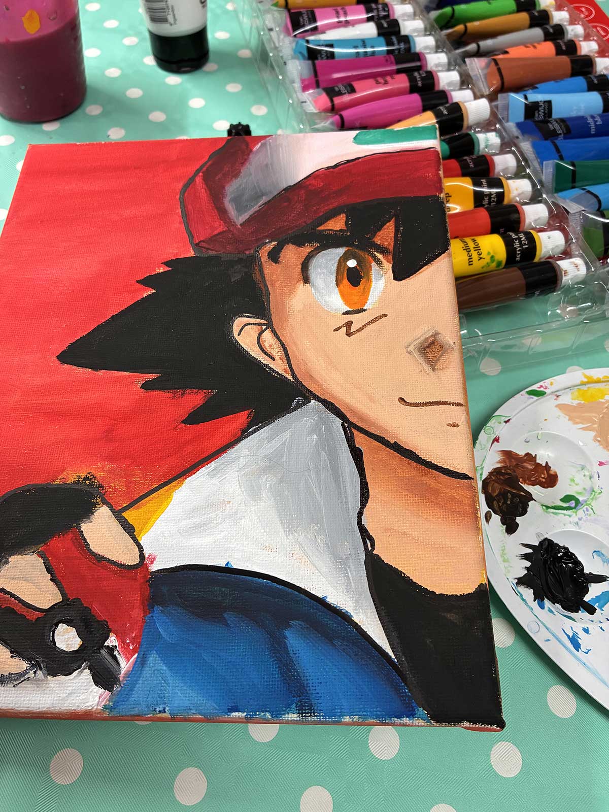 Cursos creativos CupCanvas resultado Pokemon