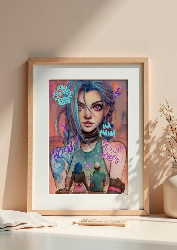 Lámina A3 - Jinx