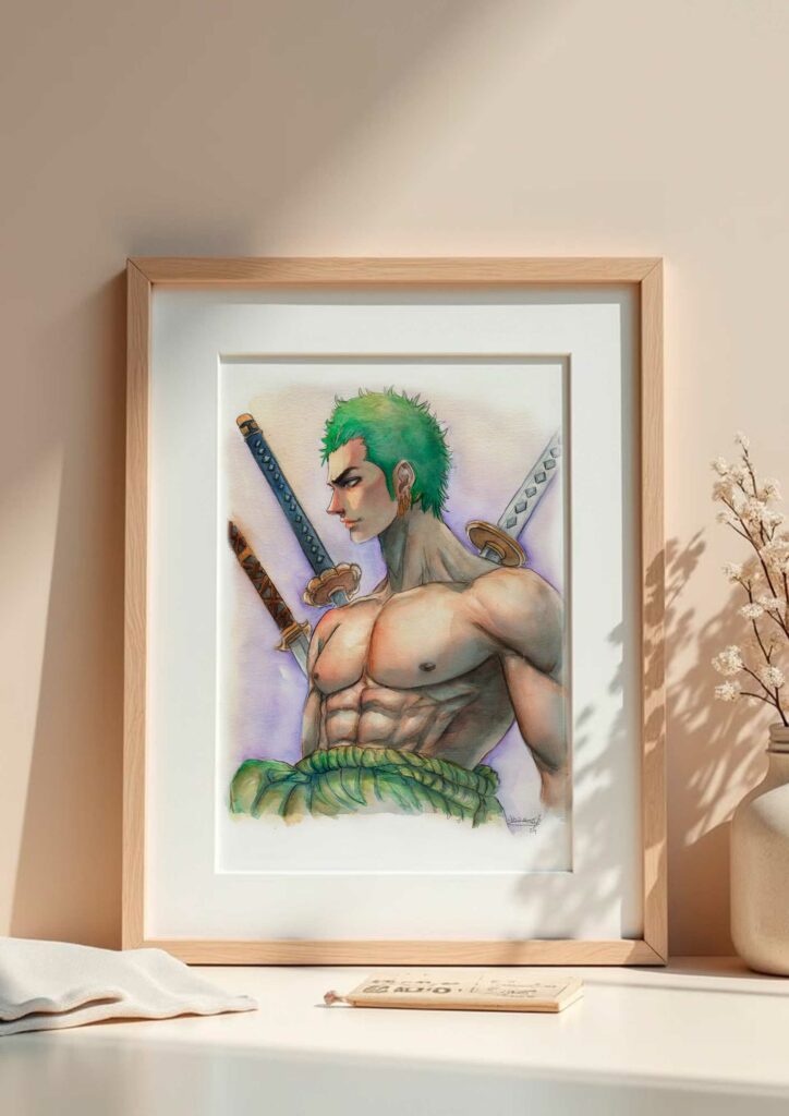 Lámina A3 - Zoro