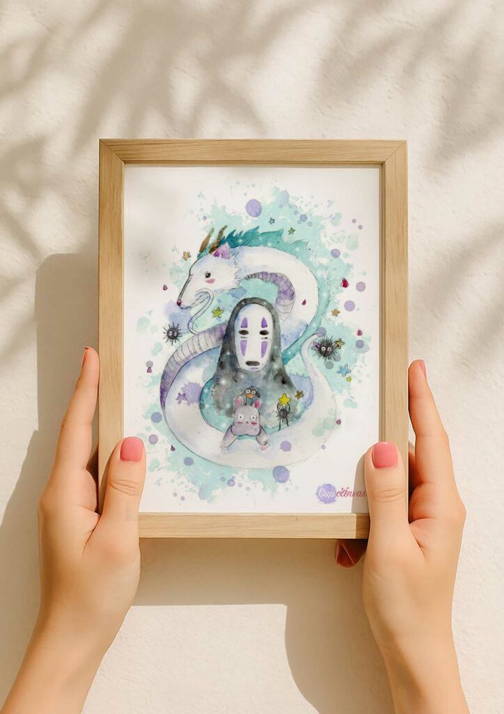Lámina A5 Haku Chihiro