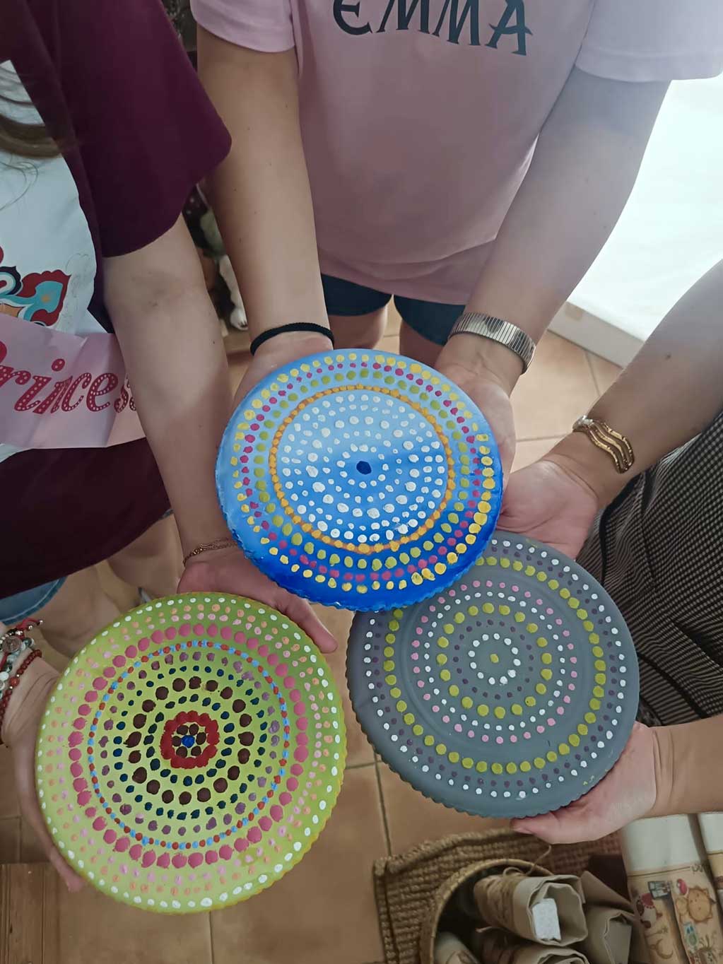 taller CupCanvas pintar mandalas grupo reducido