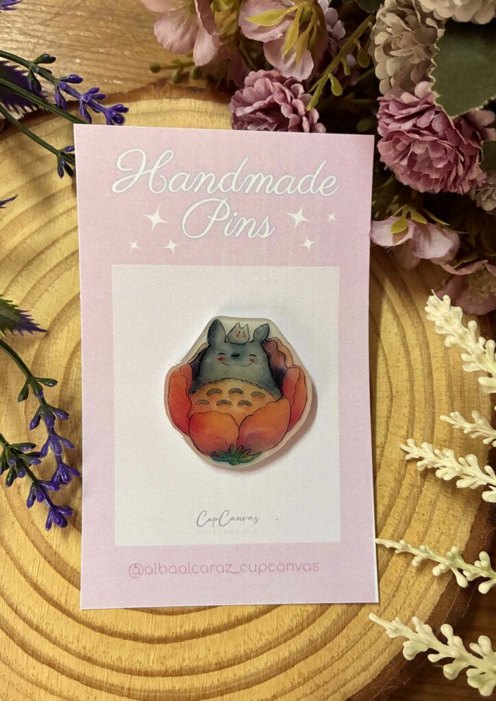 Pin Totoro CupCanvas