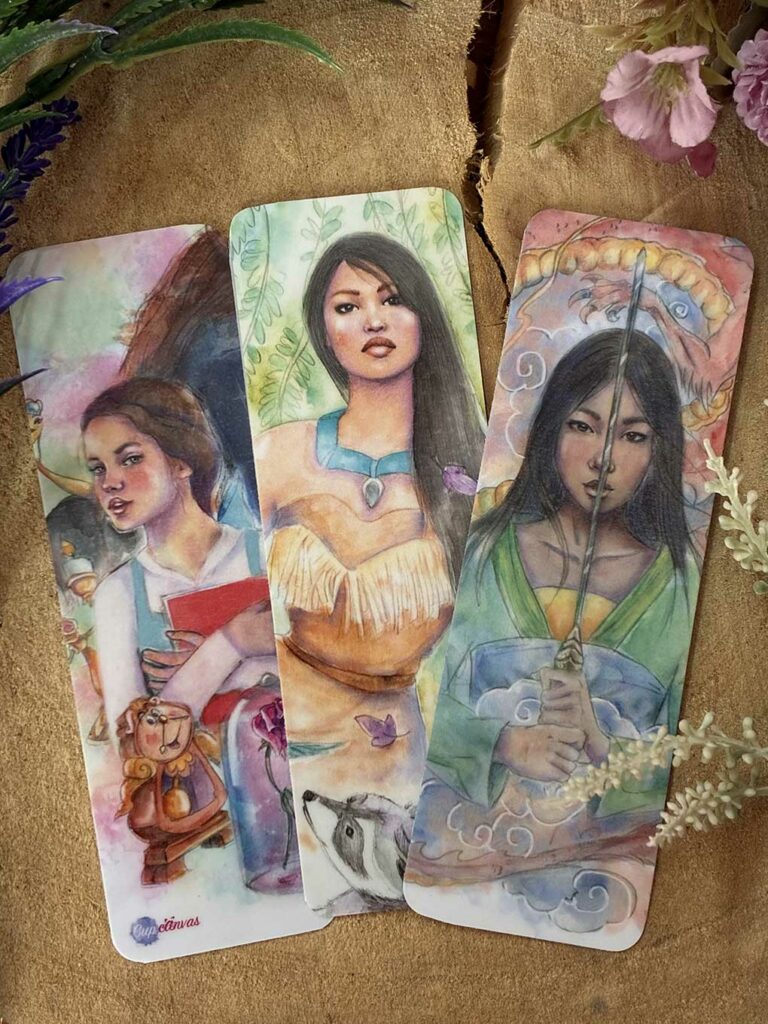 Marcapáginas Princesas Disney