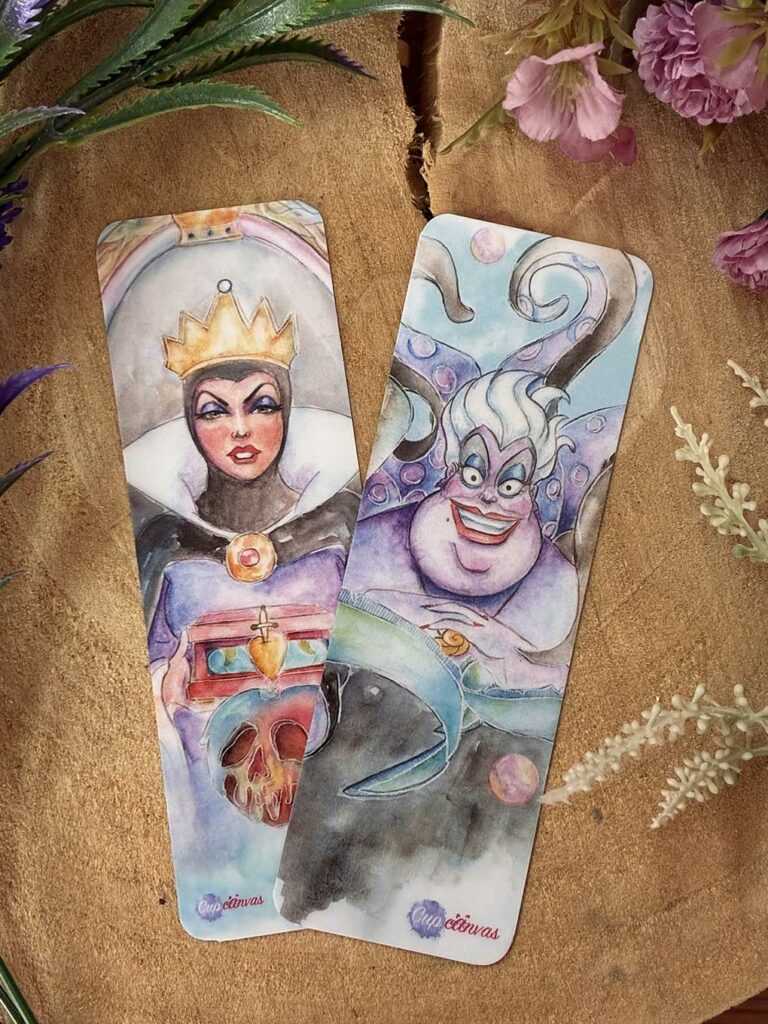 Marcapáginas Villanas Disney