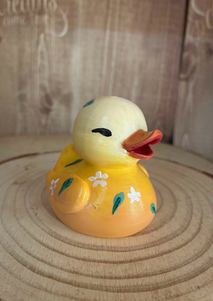 Figura 3D - Pato primaveral