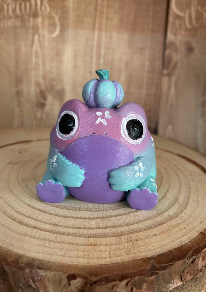 Figura 3D - Rana fantasía