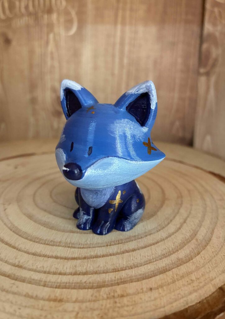 Figura 3D - Zorro nocturno