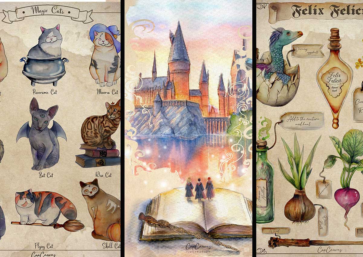 CupCanvas - Colección Mundo Mágico