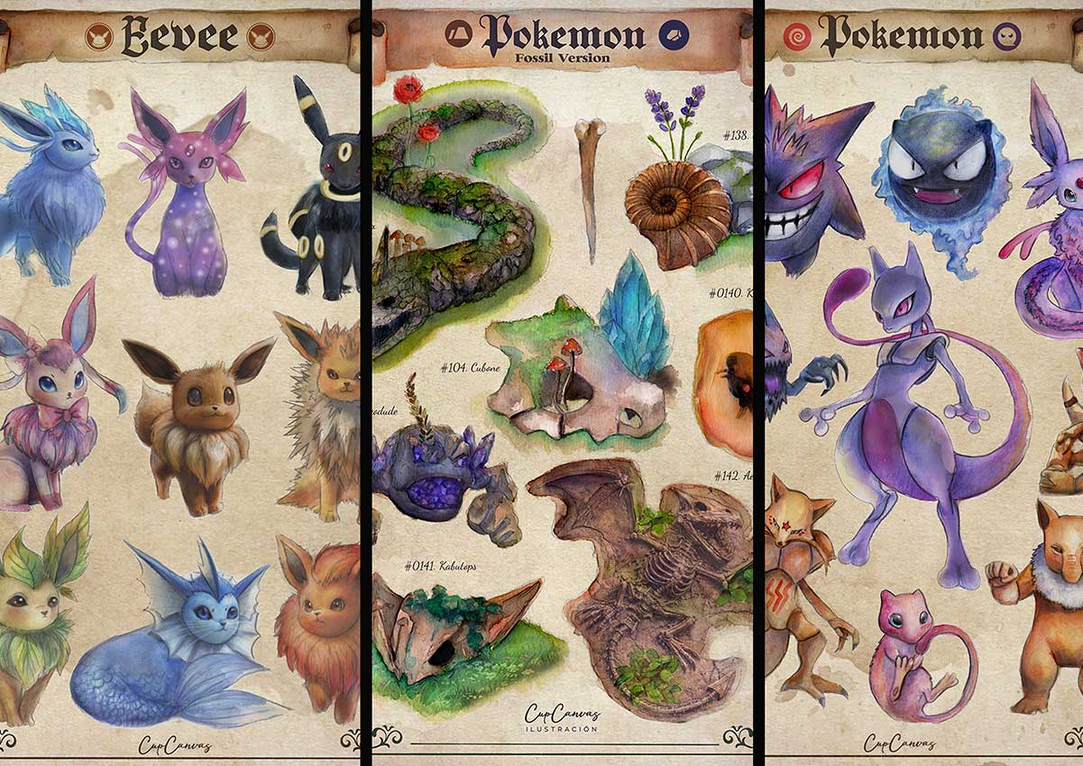 CupCanvas - Colección Pokemon